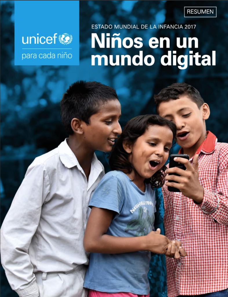 Guía UNICEF - Niños en un mundo digital.